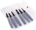 Tweezers, 6pcs Full Plastic / ESD Carbon Fibre